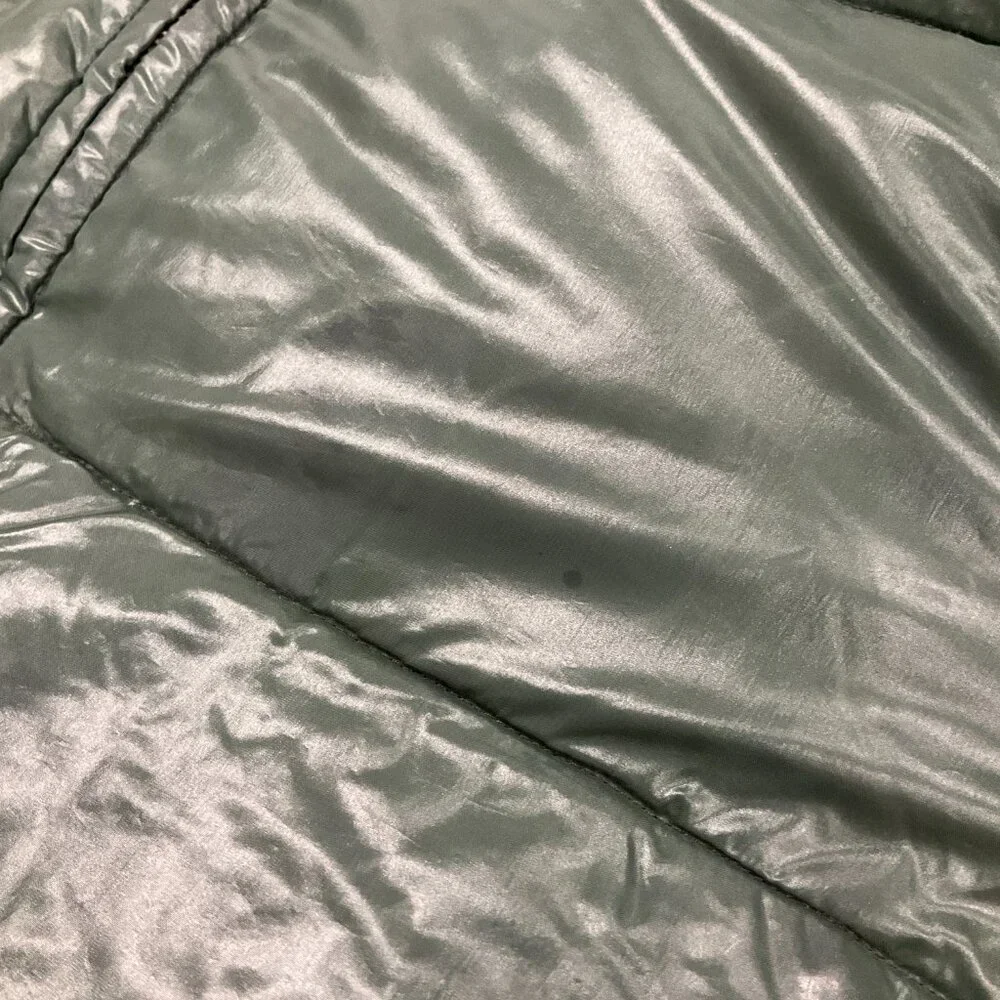Gucci Down Puffer Jacket Mens Size 52 XL Green Made in Italy
